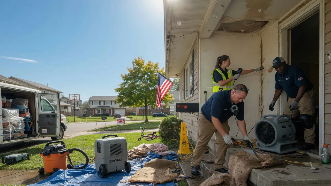 Water Damage Restoration in Bentley, LA near me